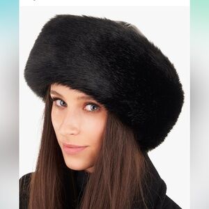 Futrzane Fauc fur cap